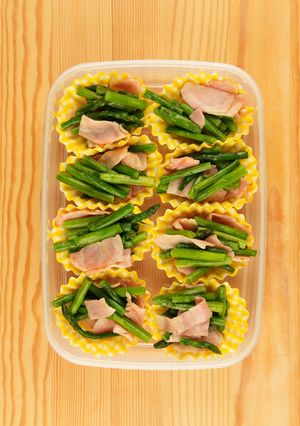 【弁当/冷凍/副菜】アスパラベーコン-レシピのメイン写真