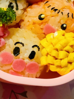 お弁当に❀簡単可愛い卵ハムフラワー❀-レシピのメイン写真