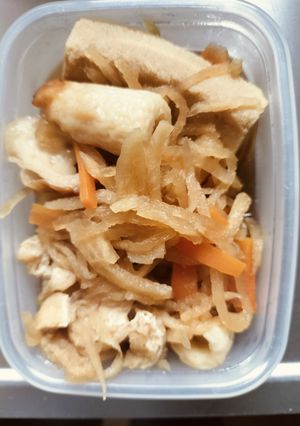 切り干し大根と竹輪の煮物-レシピのメイン写真