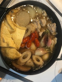 コンビニのおでん+残り物で水炊き風おでん-レシピのメイン写真