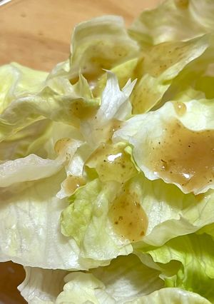 レタスのドレッシングサラダ-レシピのメイン写真