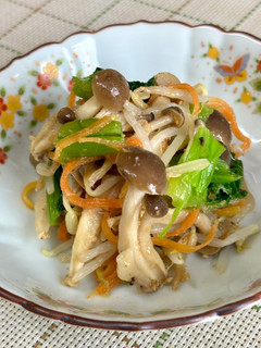 しめじと野菜のナムル風♪-レシピのメイン写真