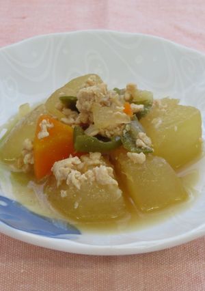 冬瓜のそぼろ煮-レシピのメイン写真