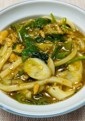 サバカレーうどん-レシピのメイン写真