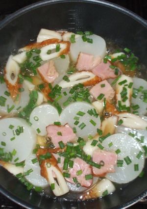 大根あんかけ煮♪簡単ちくわベーコン-レシピのメイン写真