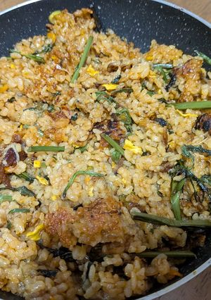山菜ビビンバチャーハン-レシピのメイン写真