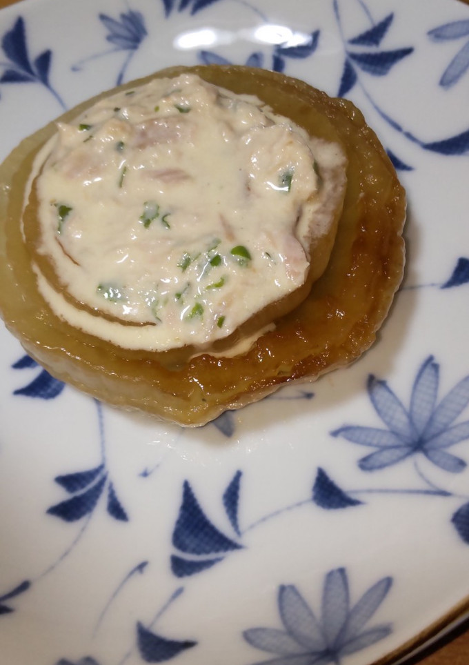 新玉ねぎの蒸焼き ツナソース-レシピのメイン写真