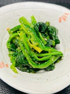 ほうれん草のごまぽん和え-レシピのメイン写真