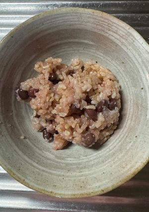 玄米入りのお赤飯-レシピのメイン写真
