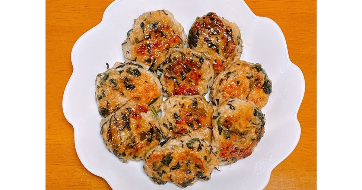 簡単.ᐟ‪‪ひじきとほうれん草の鶏つくね by 𝗄𝗂𝗂 【クックパッド‬‬