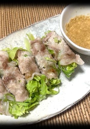 レンジで！キャベツの豚肉巻き（透析食）-レシピのメイン写真