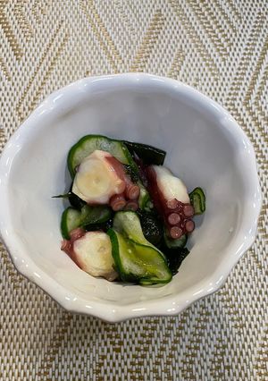 たこの酢の物-レシピのメイン写真