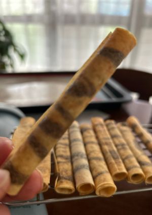 春巻きの皮で作ろ!チョコシガレット-レシピのメイン写真