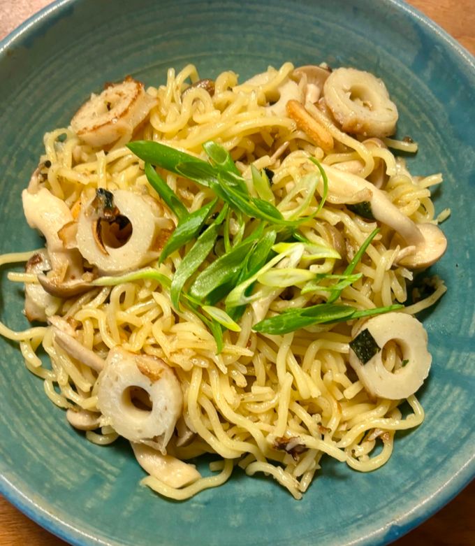 松茸の味お吸いもの焼きそば-レシピのメイン写真