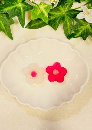 簡単・可愛い！お花ゆかり大根☆お弁当に-レシピのメイン写真