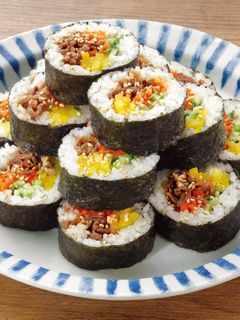 韓国のり巻きキンパ-レシピのメイン写真