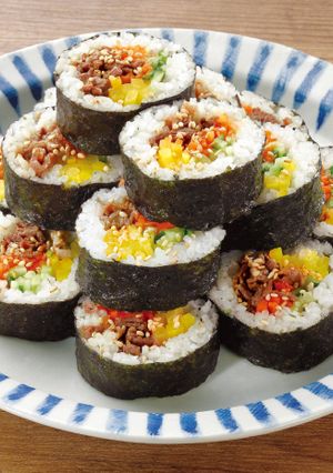 韓国のり巻きキンパ-レシピのメイン写真