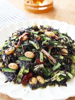 ひじきとお豆のさっぱり中華風サラダ-レシピのメイン写真