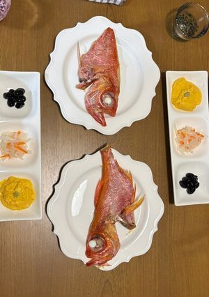 お祝い！簡単すぎる金目鯛のオーブン焼き-レシピのメイン写真