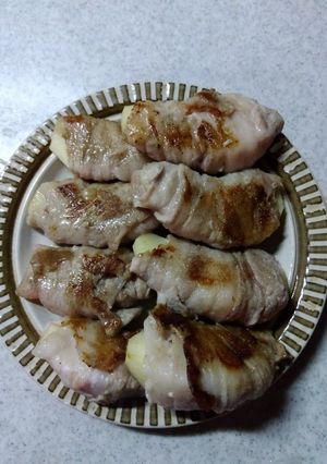 りんごの肉巻き-レシピのメイン写真