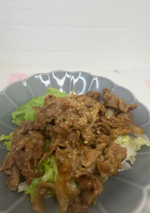 甘酒で漬けた生姜焼きレシピ-レシピのメイン写真