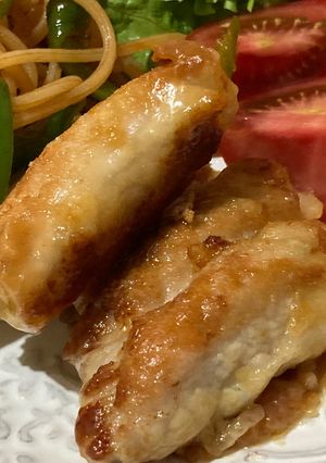 豚ロース肉巻き　豆板醤とチーズ-レシピのメイン写真