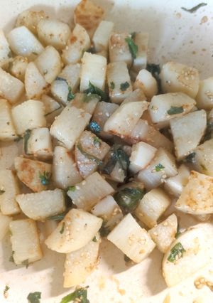 長芋の大葉胡麻炒め-レシピのメイン写真