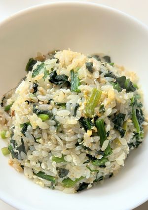 ほうれん草としらすのチャーハン-レシピのメイン写真