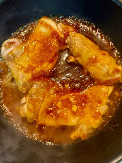 子供大好き♪鶏肉の玉ねぎソース焼き-レシピのメイン写真