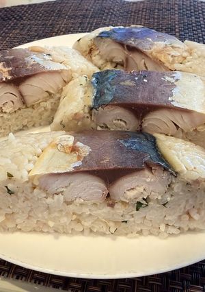 焼鯖の押し寿司-レシピのメイン写真