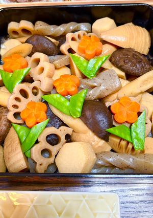 うちのおせち♪野菜の煮物-レシピのメイン写真