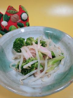 ブロッコリーともやしの中華和え-レシピのメイン写真