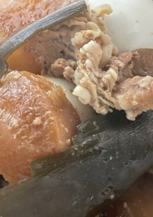 凍み大根と豚肉のうま煮-レシピのメイン写真