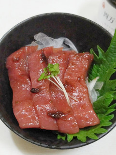 うちの味☆調味料要らず❣刺身の海苔佃和え-レシピのメイン写真