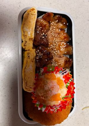 トンテキ弁当-レシピのメイン写真
