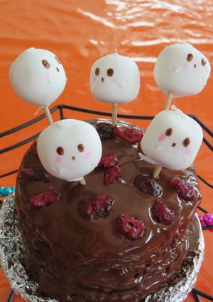 おばけスティックのチョコケーキ-レシピのメイン写真
