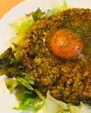 １袋→２皿できるカレー●自由軒風キーマ