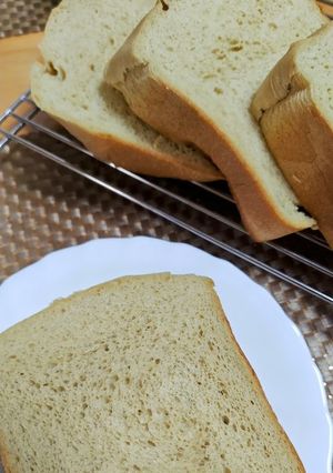 ★オーツブランとココナッツオイルの食パン-レシピのメイン写真