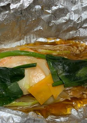 シャケのホイル焼き（定番と大人の塩麹味）-レシピのメイン写真