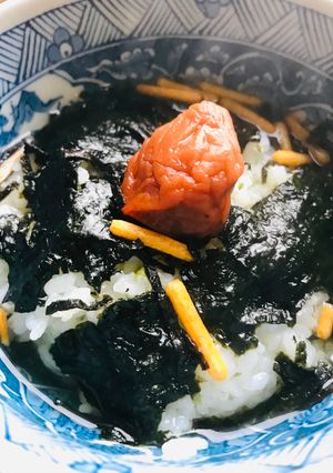 お茶漬け海苔●梅干し＆味付け海苔-レシピのメイン写真