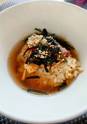 山菜おこわ茶漬け-レシピのメイン写真