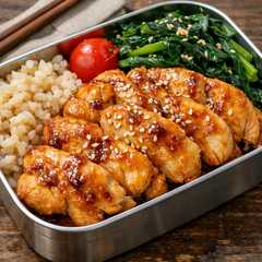 รูปของ マッチョ弁当1週間レシピ（鶏むねver）