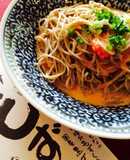 もずく麺で☆明太クリームパスタ