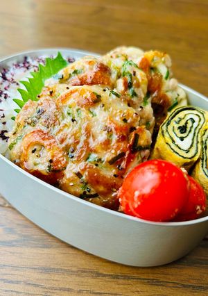 ちくわ入り豚塩ダレ弁当-レシピのメイン写真