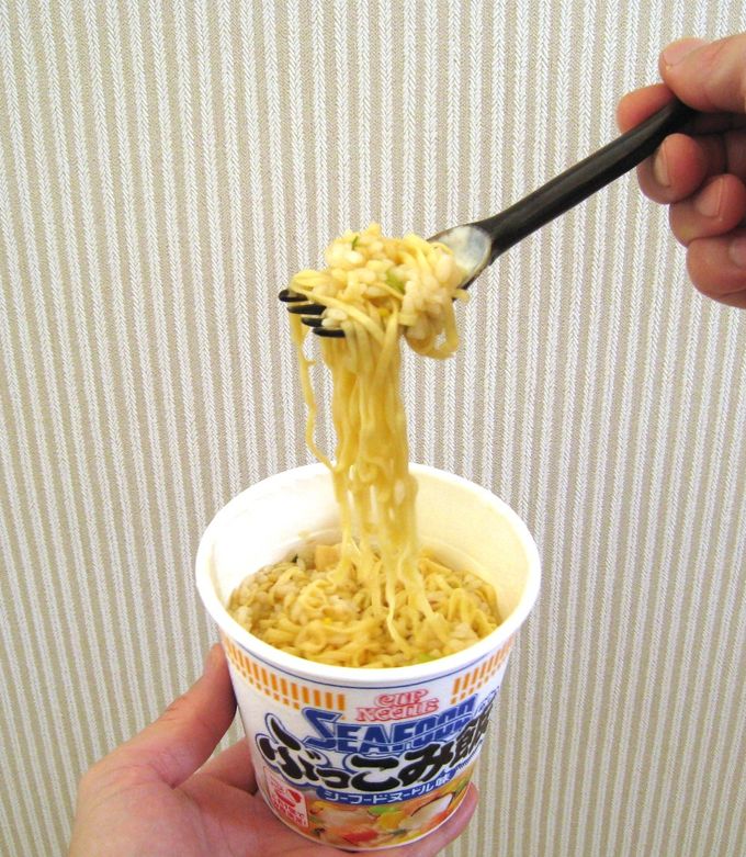 ぶっこみ飯 × シーフードヌードル-レシピのメイン写真