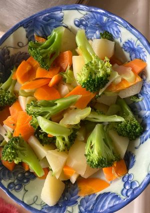 素材の旨みを消さない温野菜のサラダ-レシピのメイン写真