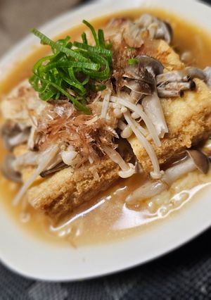 絹厚揚げのチーズ焼き煮-レシピのメイン写真