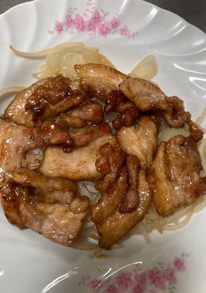 豚バラ肉の甘辛炒め-レシピのメイン写真