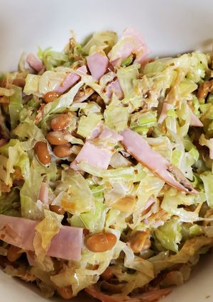 抱えて食べたい納豆サラダ-レシピのメイン写真