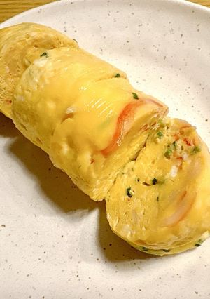 【レンジ調理】ふんわり卵焼き-レシピのメイン写真